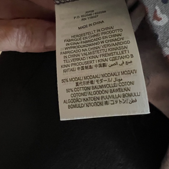 Boden Animal Print, Knit, Button-up Blouse - Picture 7 of 12